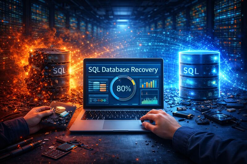 SQL Server database recovery service